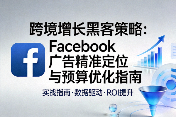 跨境增长黑客策略：Facebook广告精准定位与预算优化指南封面图