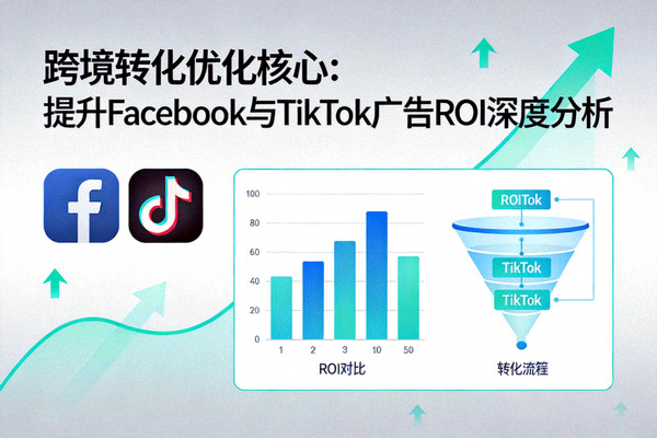 跨境转化优化核心：提升Facebook与TikTok广告ROI深度分析封面图