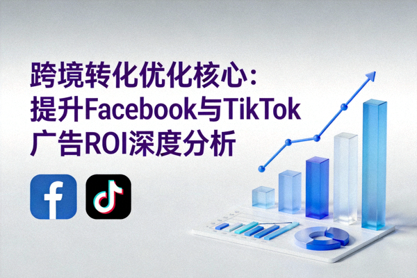 跨境转化优化核心：提升Facebook与TikTok广告ROI的深度分析方法文章封面图