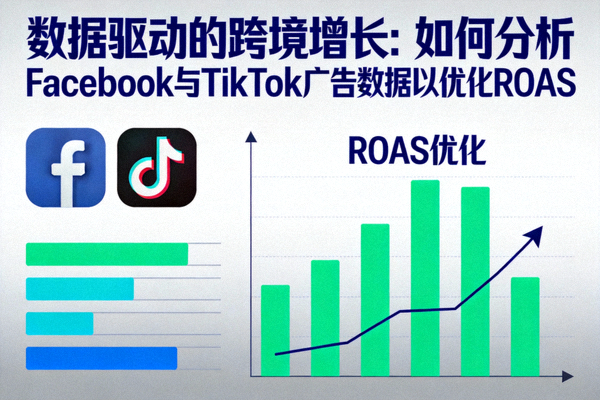 数据驱动的跨境增长：如何分析Facebook与TikTok广告数据以优化ROAS文章封面图