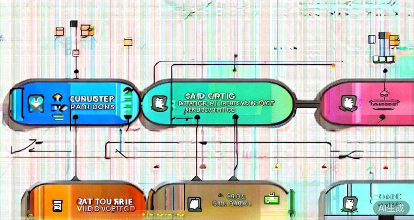 TikTok可广告化自然内容创作流程图：从洞察痛点、创意脚本、原生拍摄到加入行动号召的完整步骤