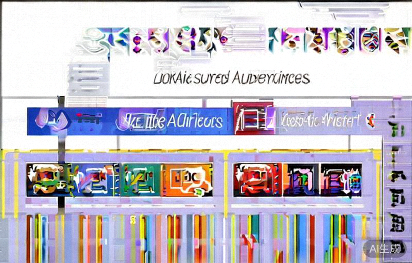 Facebook分层广告投放策略示意图：展示针对TikTok来源受众、类似受众及网站访客的不同广告创意与营销目标