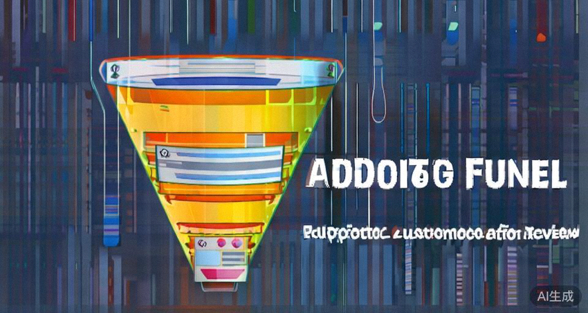 广告创意与漏斗阶段匹配示意图：认知阶段使用短视频/图片轮播，考虑阶段使用产品演示/评测，转化阶段使用强号召性用语与优惠