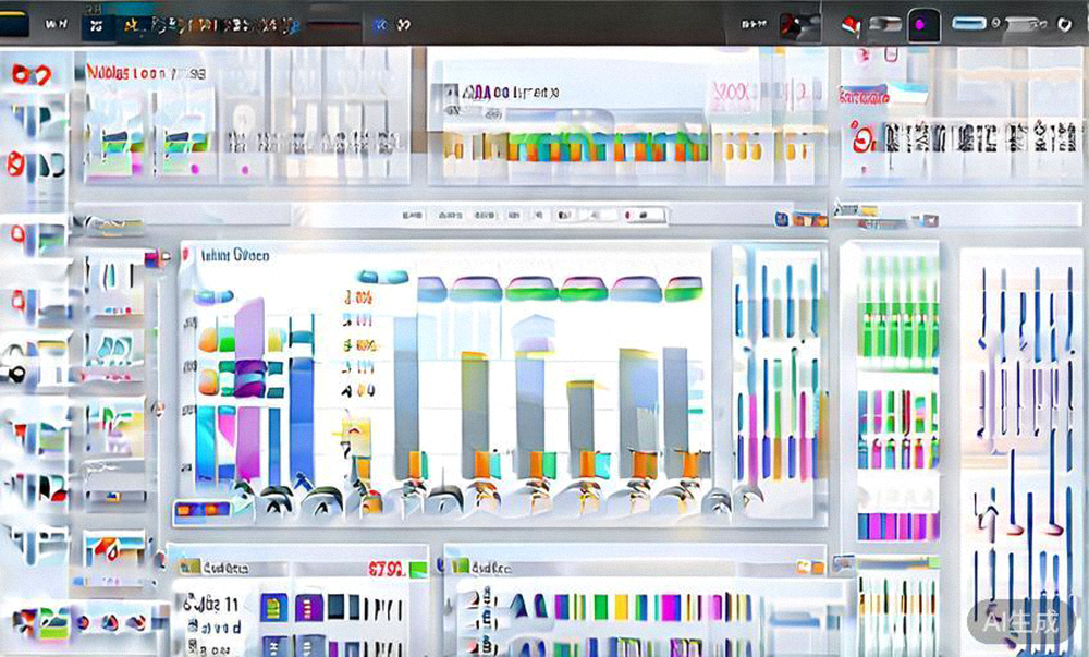 Facebook广告受众洞察报告仪表盘截图：展示不同年龄、性别、兴趣群体的点击率与转化成本对比数据
